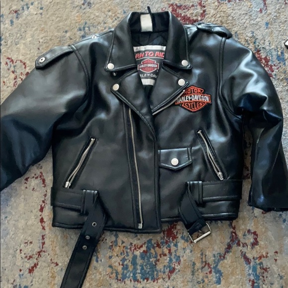 kids harley jacket